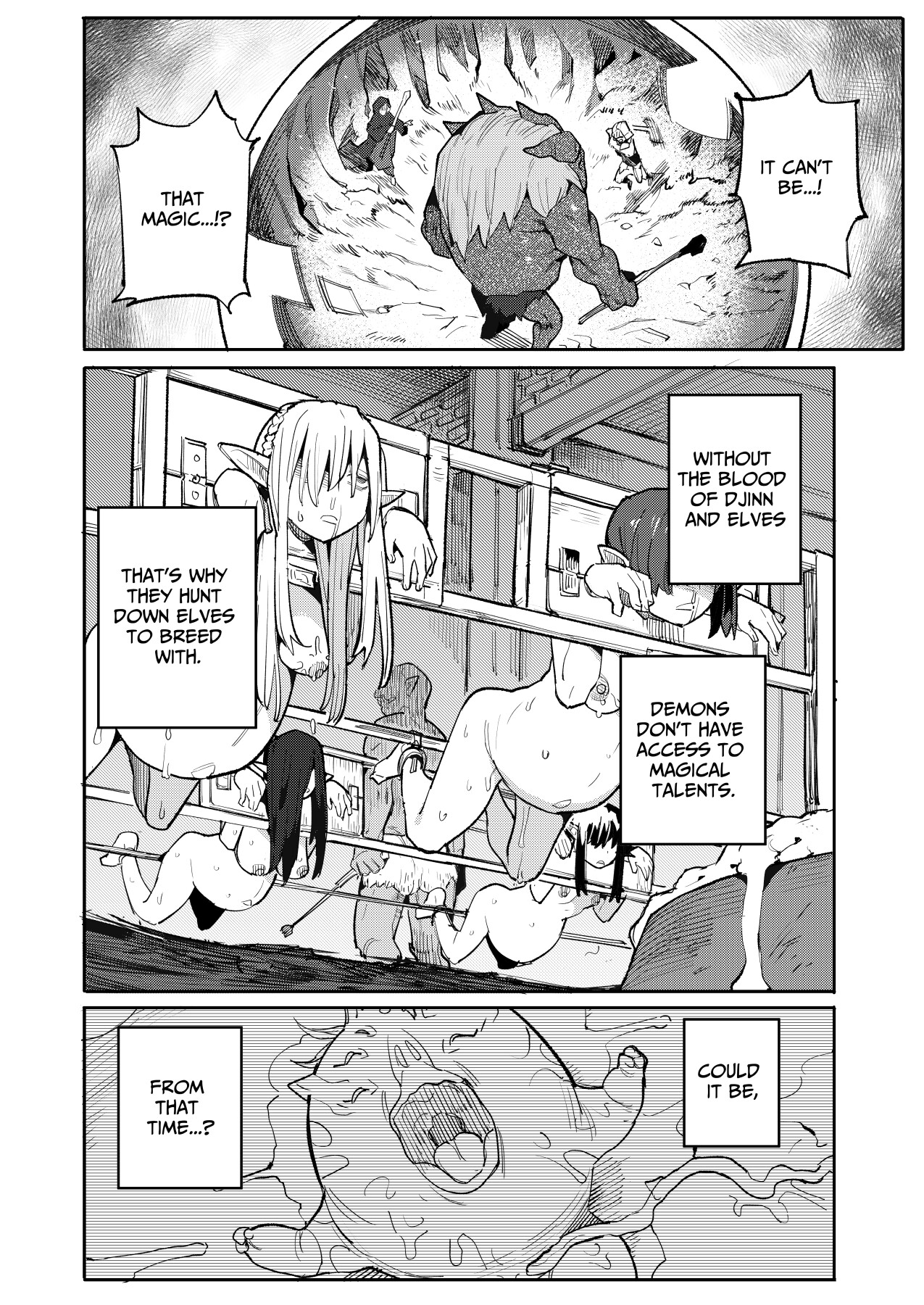 Hentai Manga Comic-NIEHL in the Prison of Seminal Servitude ~declaration of surrender engraved in the womb~-Read-11